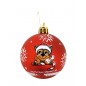 Lot de 6 boules de sapin de Noël 8 cm Pat Patrouille Lot de 6 boules de sapin de Noël 8 cm Pat Patrouille