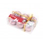 Lot de 6 boules de sapin de Noël Minnie