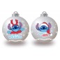 Lot de 10 boules de sapin de Noël Stitch 6 cm