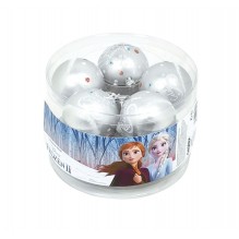 Lot de 10 boules de sapin de Noël 6 cm la reine des neiges 2