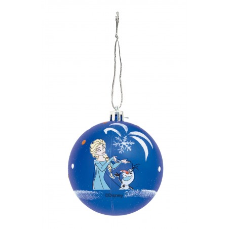 Lot de 10 boules de sapin de Noël 6 cm la reine des neiges 2