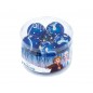 Lot de 10 boules de sapin de Noël 6 cm la reine des neiges 2
