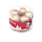 Lot de 10 boules de sapin de Noël 8 cm Minnie
