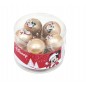 Lot de 10 boules de sapin de Noël 6 cm Mickey