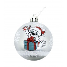 Lot de 10 boules de sapin de Noël 6 cm Pat Patrouille