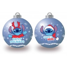 Lot de 10 boules de sapin de Noël 6 cm Stitch 6