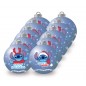 Lot de 10 boules de sapin de Noël 6 cm Stitch 6