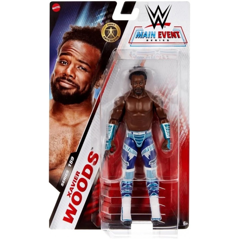 wwe Figurine Xavier Woods serie 159 wwe Figurine Xavier Woods serie 159