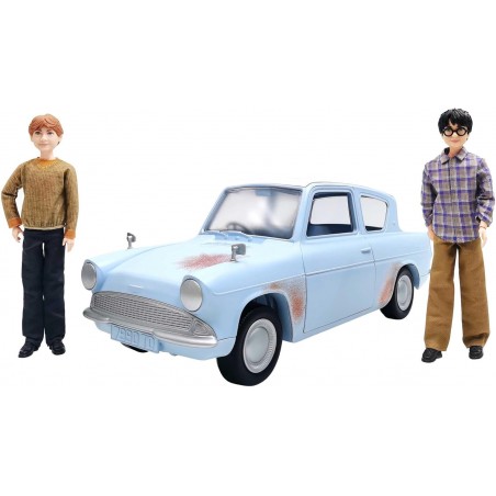 Coffret Harry Potter voitures et 2 poupées