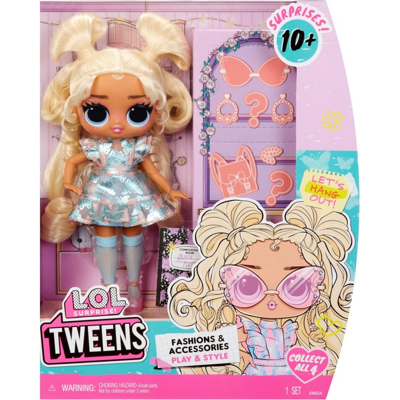 Poupée L.O.L. Surprise! Tweens Core Doll - Olivia Flutter Poupée L.O.L. Surprise! Tweens Core Doll - Olivia Flutter