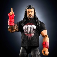 WWE Figurine articulée Élite Roman Reigns de 15 cm Serie 120