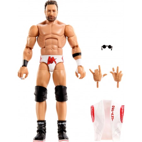 WWE Figurine articulée Élite La Knight de 15 cm Serie 120