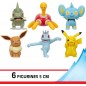 Coffret de 6 figurines Pokémon 5 cm