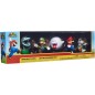 Coffret 5 Figurines super Mario,Mario, Luigi, boo,plante piranh'os et skelerex