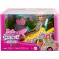 Coffret Barbie Poupée Stacie avec Voiture De Kart, Chien Et Accessoires