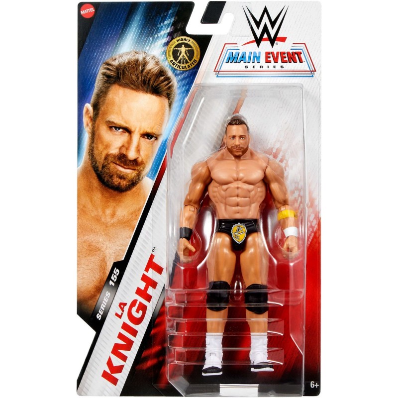 WWE Figurine articulée La Knight de 15 cm Serie 155