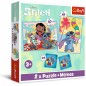 Lilo & Stitch Puzzle 30 et 48 piéces et memos