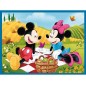 Mickey et Minnie Puzzle 30 et 48 piéces et memos