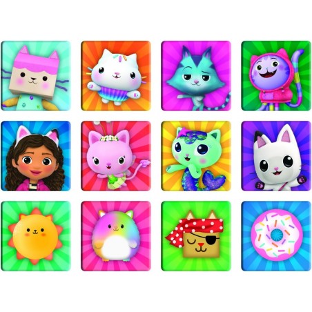 Gabby's dollhouse Puzzle 30 et 48 piéces et memos