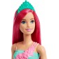 Poupée Barbie Royal Dreamtopia Cheveux Roses avec Corsage Scintillant, Jupe À Fleurs Poupée Barbie Royal Dreamtopia Cheveux Roses avec Corsage Scintillant, Jupe À Fleurs