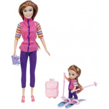 Poupée mannequin Méline sports d'hiver