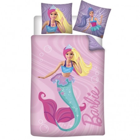 Housse de couette Barbie Petite Sirène