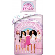 Housse de couette Barbie réversible