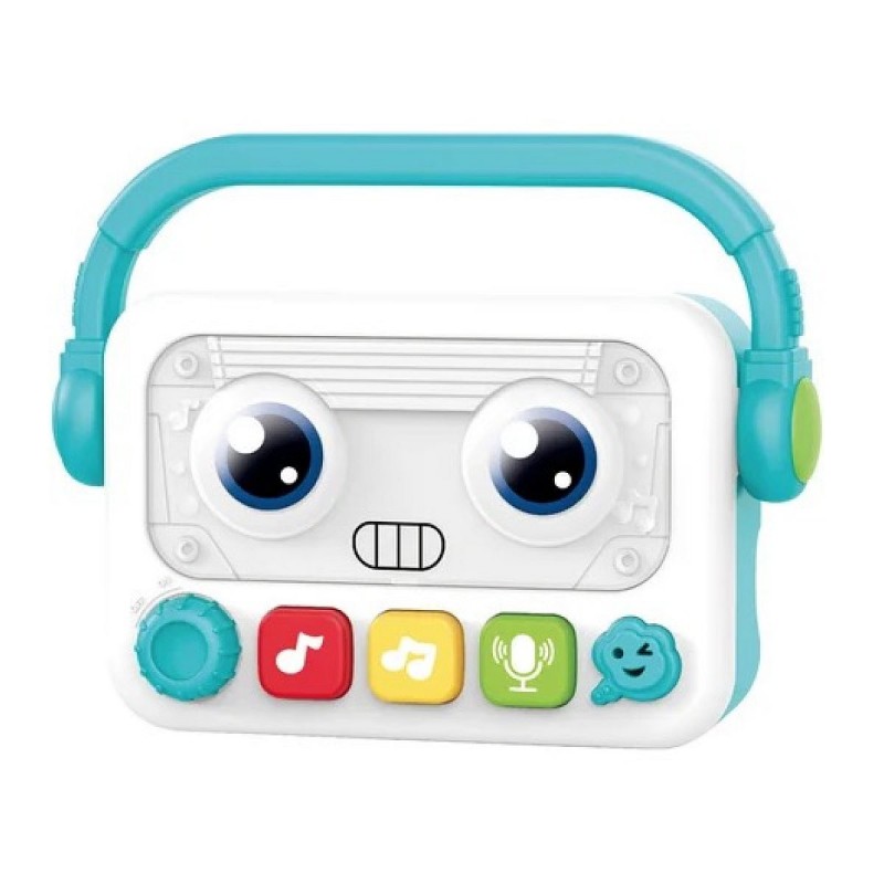 Robot baladeur musical et lumineux 17 cm