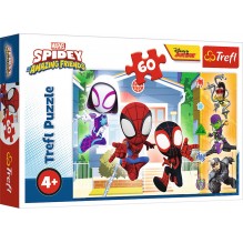 Puzzle 60 piéces Les Aventures de Spidey et Ses Amis