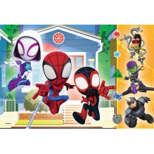 Puzzle 60 piéces Les Aventures de Spidey et Ses Amis