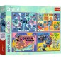 Lilo & Stitch Puzzle 4 x 250 piéces