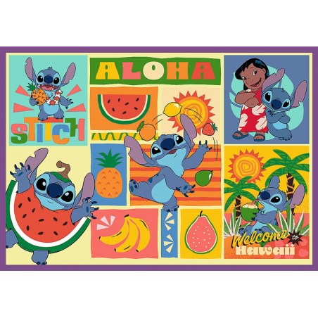 Lilo & Stitch Puzzle 4 x 250 piéces
