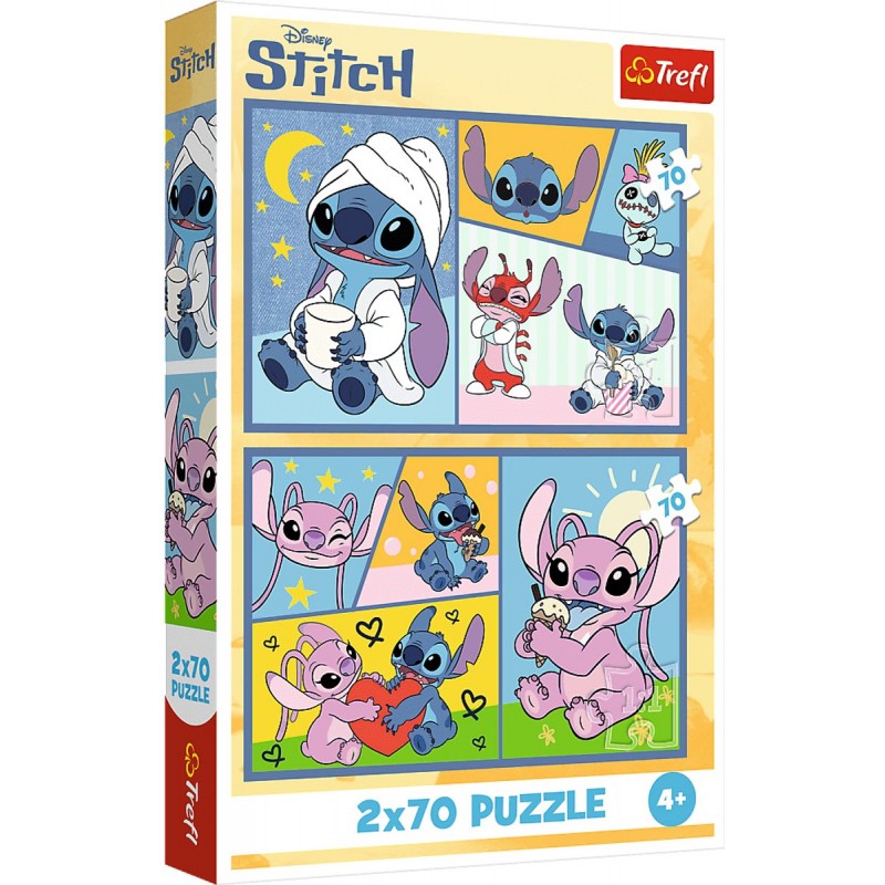 Lilo & Stitch Puzzle 2 x 70 piéces Lilo & Stitch Puzzle 2 x 70 piéces