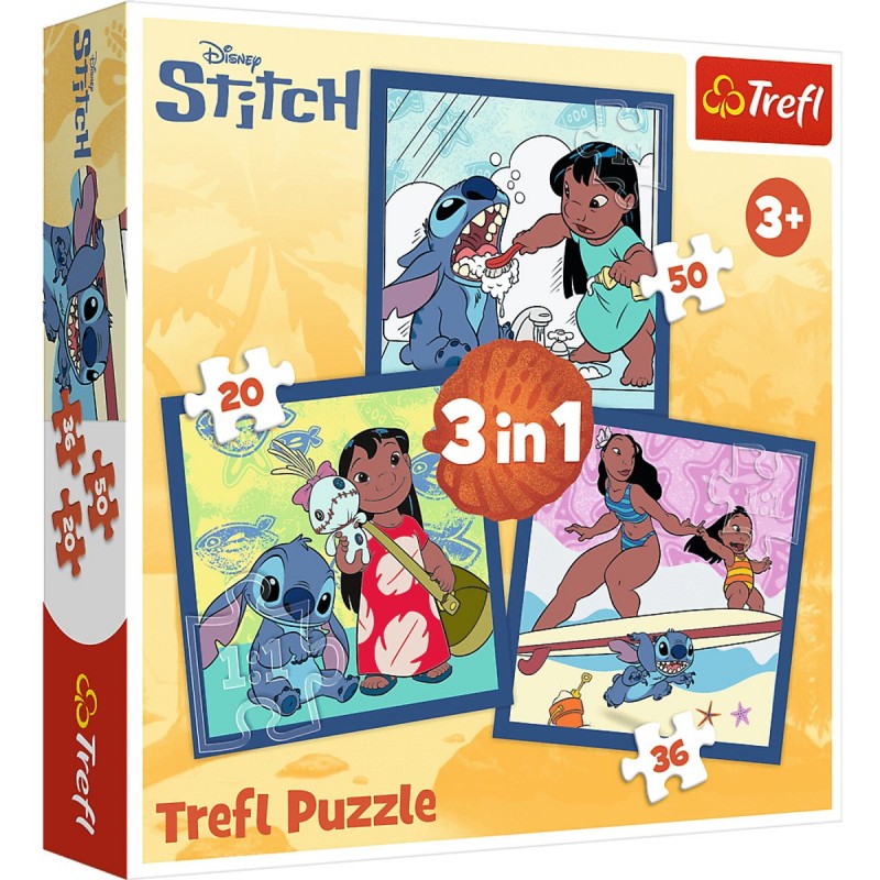Lilo & Stitch 3 Puzzles Lilo & Stitch 3 Puzzles