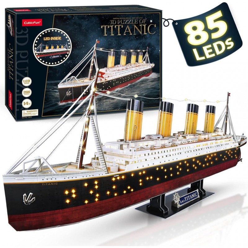 Puzzle titanic led 3d Puzzle titanic led 3d