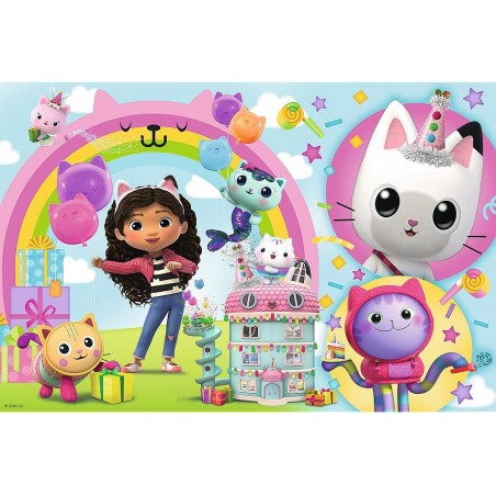 Puzzle gabby's Dollhouse 24 piéces Maxi
