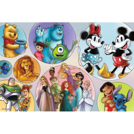 Disney puzzle Casse-tête - Le monde coloré - 160 piéces