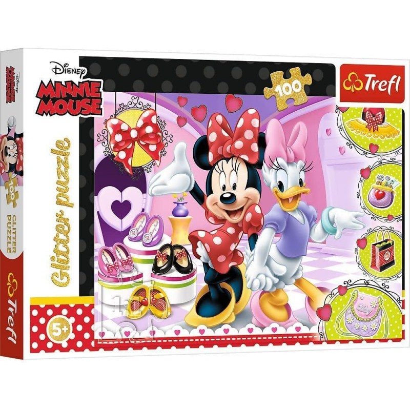 Puzzle Minnie et daisy Disney 100 piéces Puzzle Minnie et daisy Disney 100 piéces