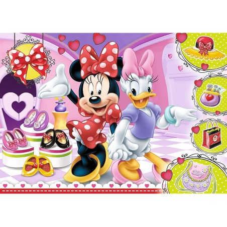 Puzzle Minnie et daisy Disney 100 piéces