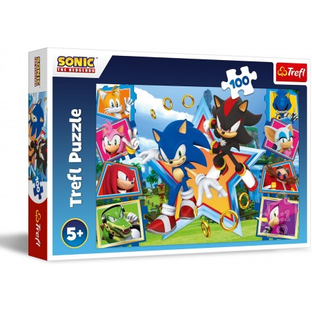 Puzzle 100 piéces Sonic