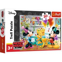 Puzzle Minnie et Mickey Disney 30 piéces