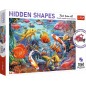 Puzzle Hidden Shapes , Vie sous-Marine - 1000 + 60 Pièces, Trouvez Puzzle des Formes