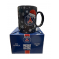 Mug Officiel PSG Noël – Céramique, 100 % Parisien, Boîte Vitrine