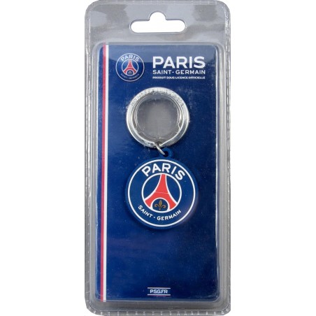 Porte clés Paris Saint Germain Caoutchouc Blister Gomme