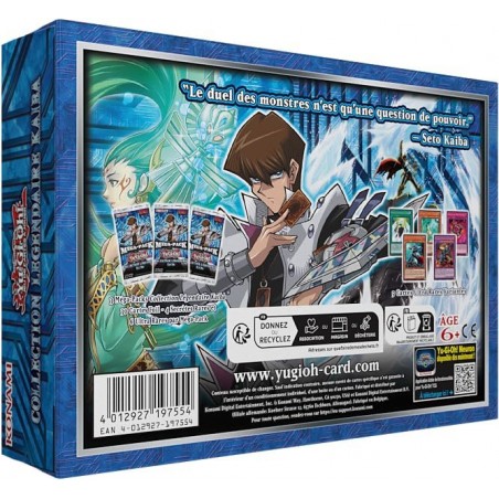 Yu-Gi-Oh! Coffret Collection Légendaire Kaiba - Jeu de cartes à jouer