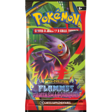Booster Pokémon Flammes Fantasmagoriques-Mega évolution(modèle aléatoire)