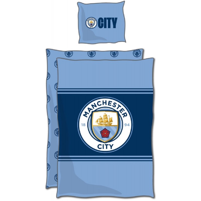 Housse de couette Manchester City polyester