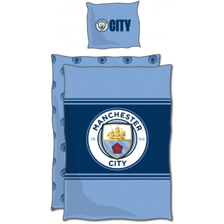 Housse de couette Manchester City polyester