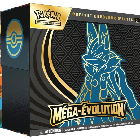 Pokémon - ETB Coffret Dresseur d'Elite - ME01 Méga Evolution - Méga-Lucario