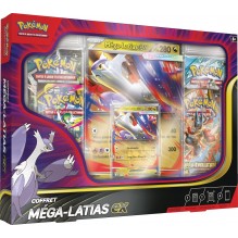 Pokémon : Coffret Méga-Latias-ex (1 Carte Promo Brillante, 1 Carte Grand Format lenticulaire et 4 boosters)
